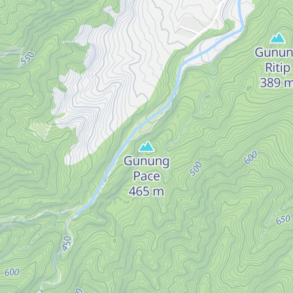 Map of Gunung Pace