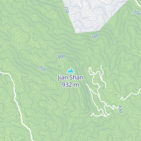 Map of Jian Shan