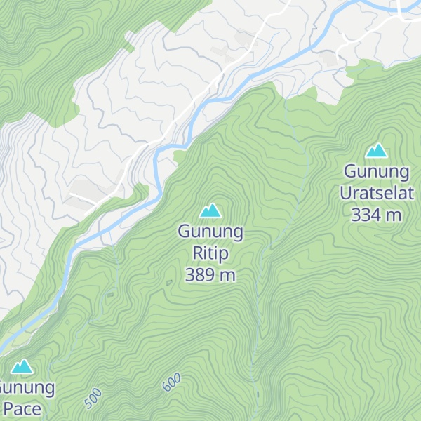 Map of Gunung Ritip