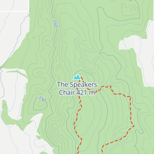 Map of The Speakers Chair