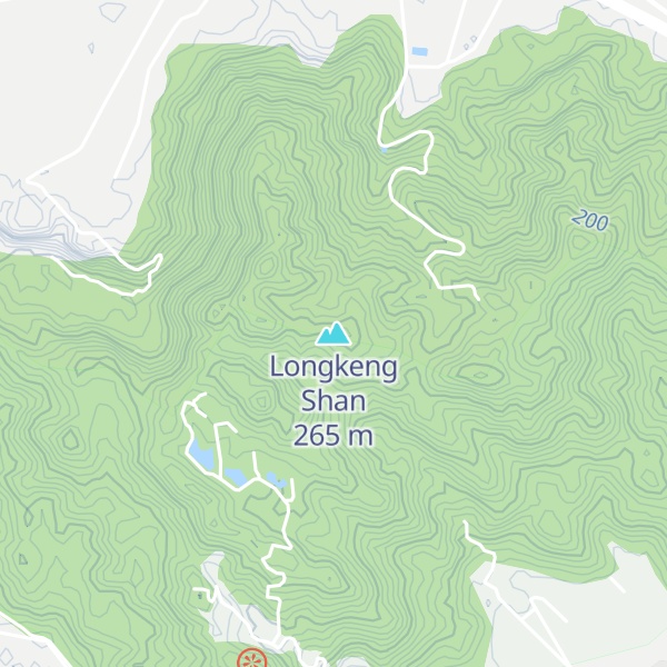 Map of Longkeng Shan