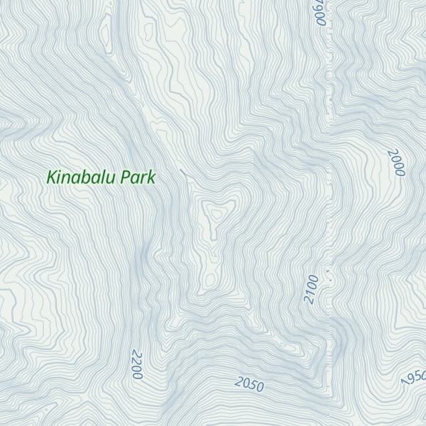 Map of Mount Tambuyukon