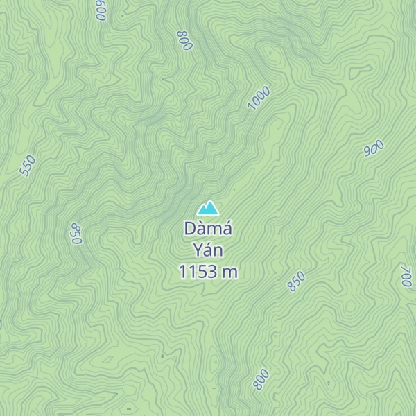 Map of Dàmá Yán