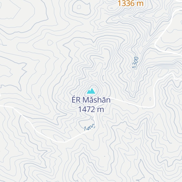 Map of ÉR Mǎshān