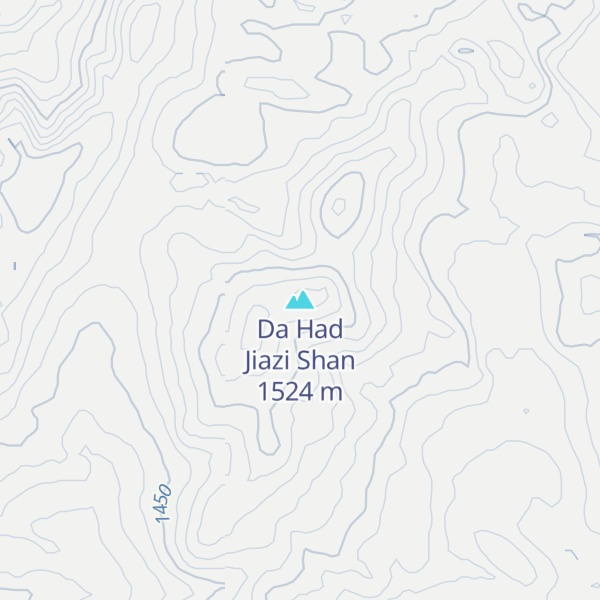 Map of Da Had Jiazi Shan