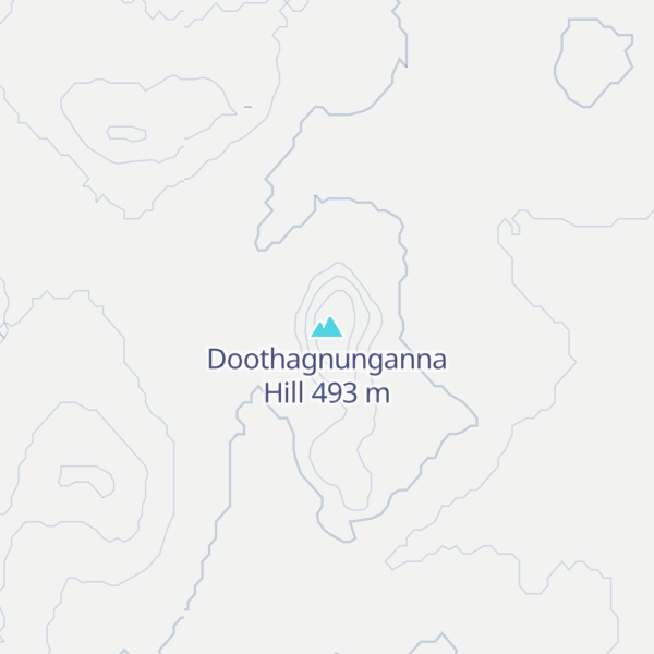 Map of Doothagnunganna Hill