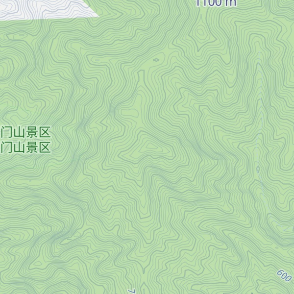 Map of Shímén Shān