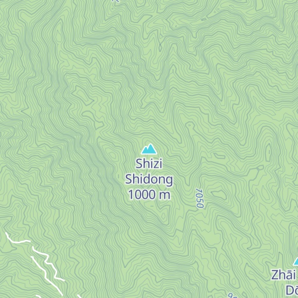 Map of Shizi Shidong