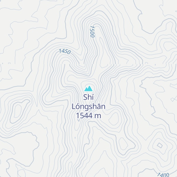 Map of Shí Lóngshān