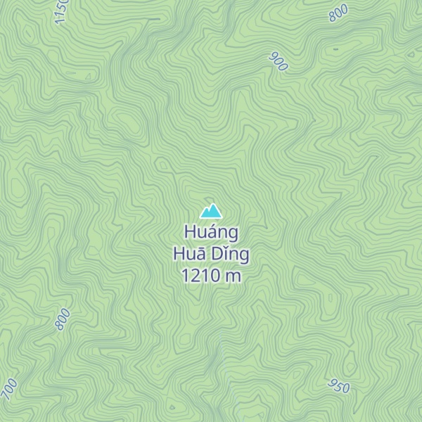Map of Huáng Huā Dǐng