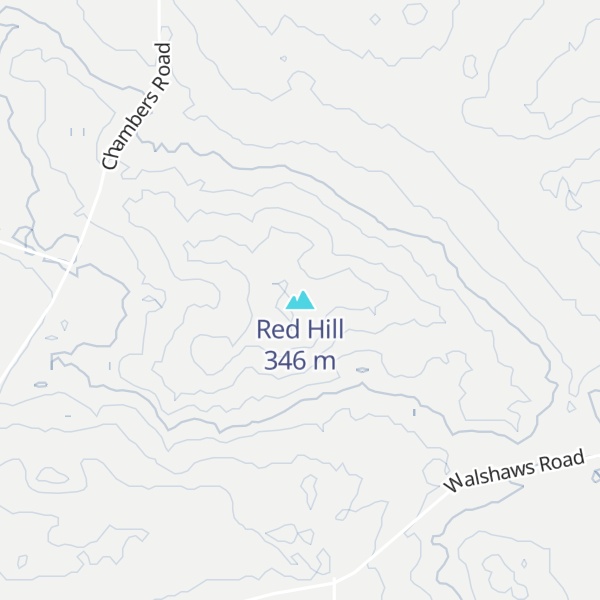 Map of Red Hill