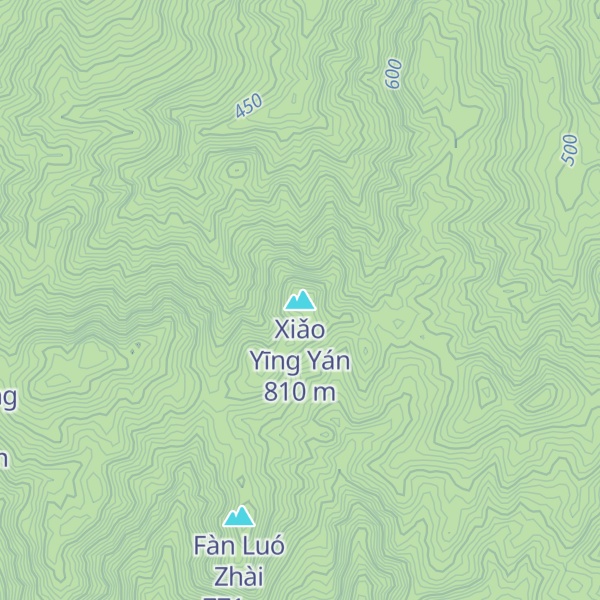 Map of Xiǎo Yīng Yán