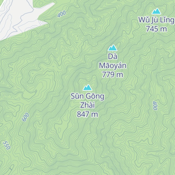 Map of Sūn Gōng Zhài
