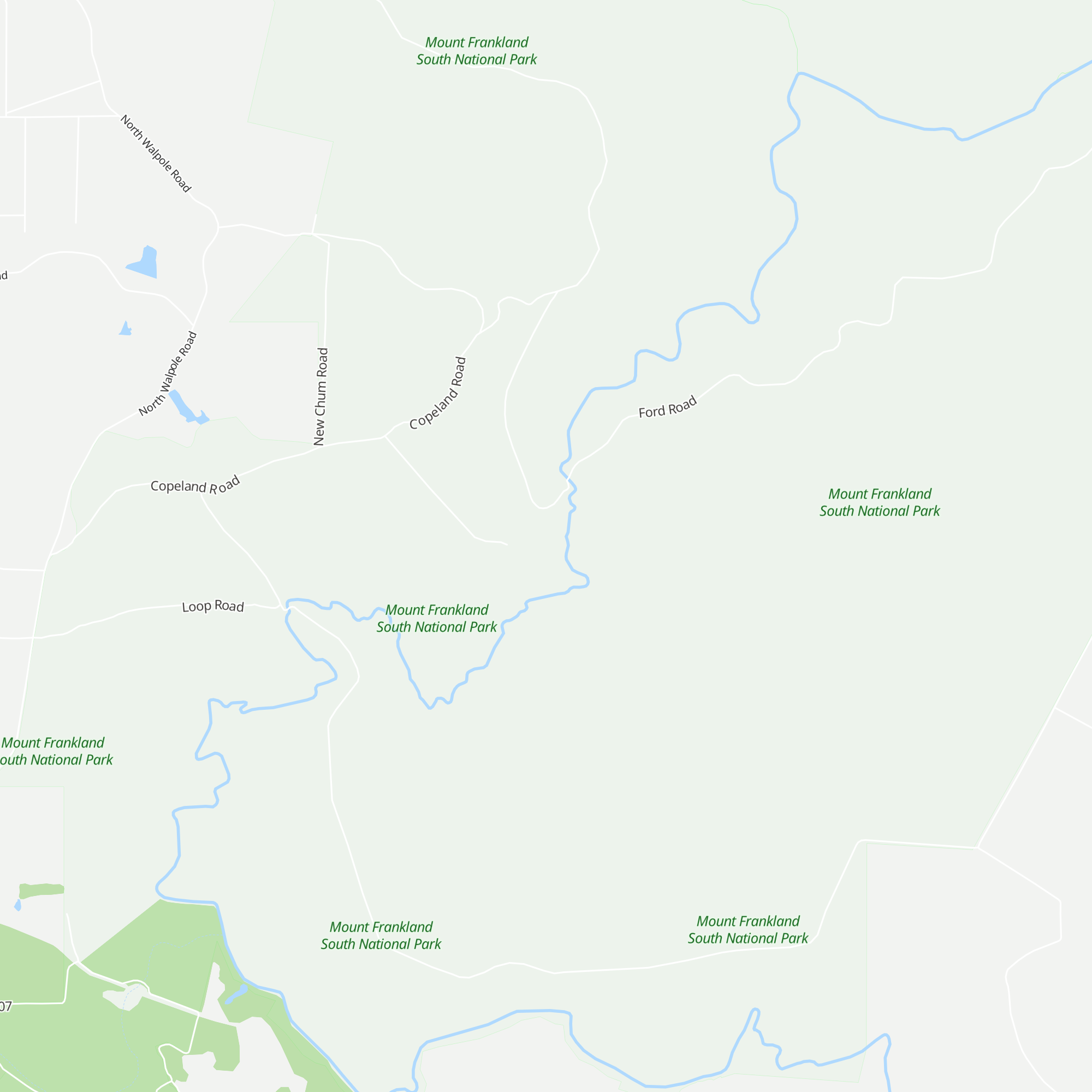 Kwokralup Beela Campsite map