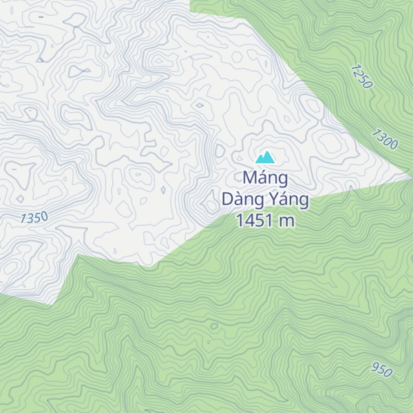Map of Mangdangyang