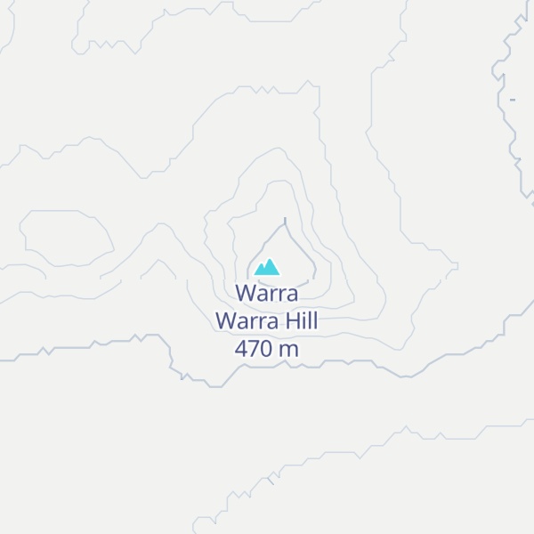 Map of Warra Warra Hill