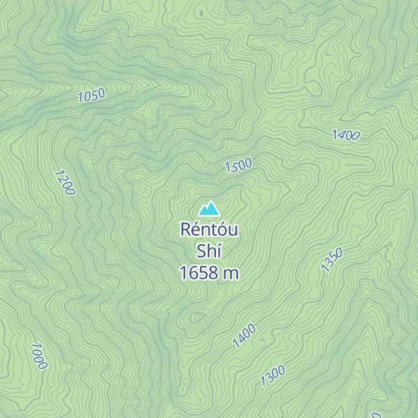 Map of Réntóu Shí
