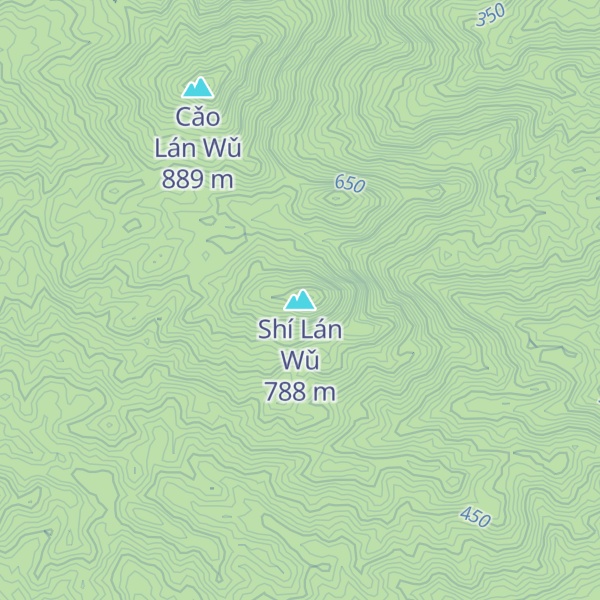 Map of Shí Lán Wǔ