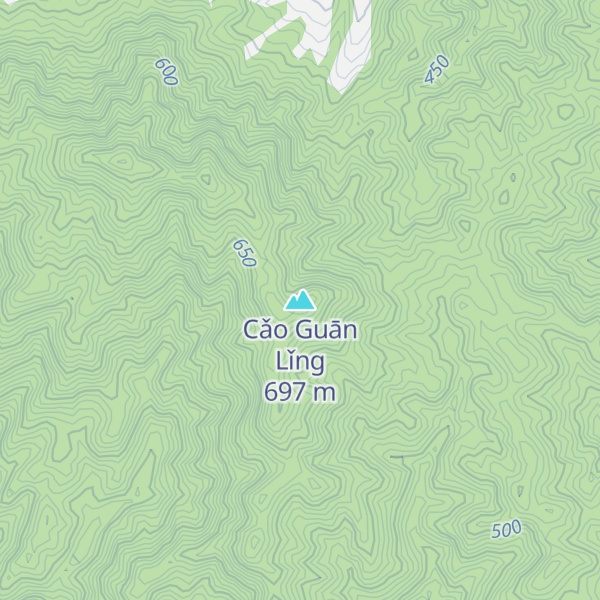 Map of Cǎo Guān Lǐng