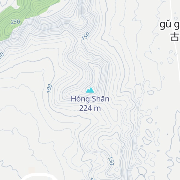 Map of Hóng Shān