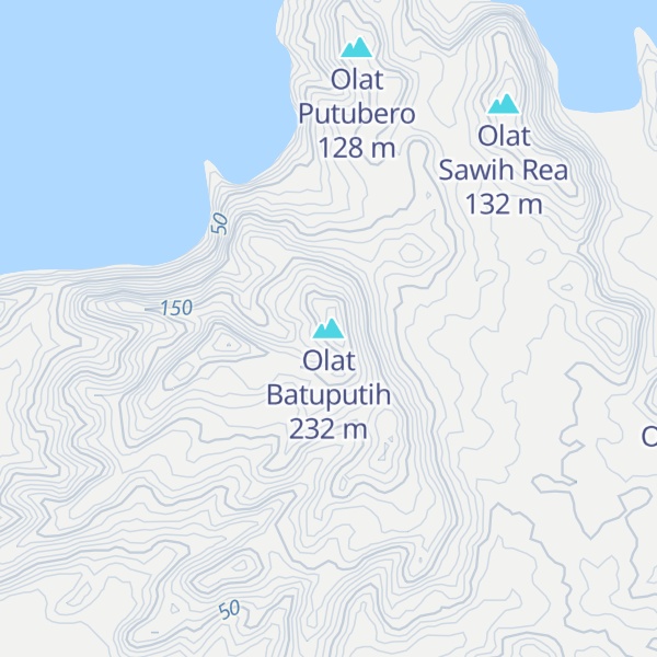 Map of Olat Batuputih
