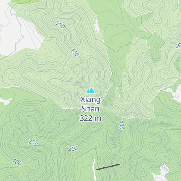 Map of Xiang Shan