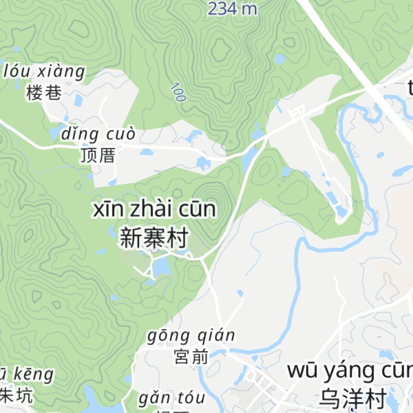 Map of Jīlóng Shān