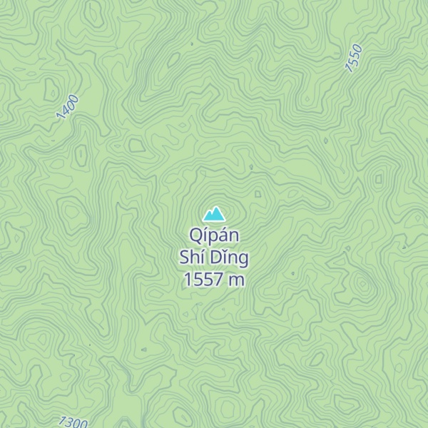 Map of Qípán Shí Dǐng