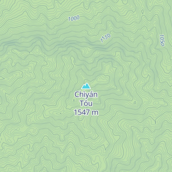 Map of Chìyán Tóu