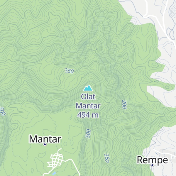Map of Olat Mantar