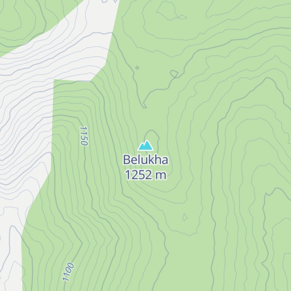 Map of Belukha