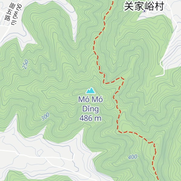 Map of Mó Mó Dǐng