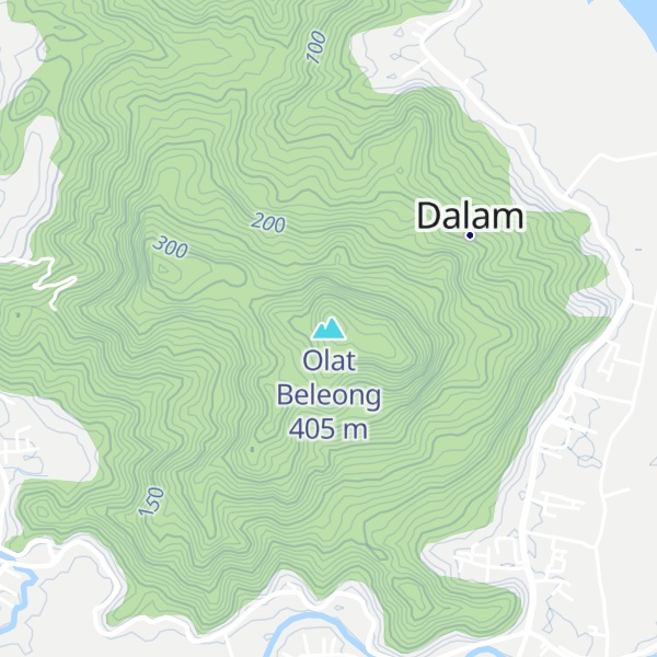 Map of Olat Beleong