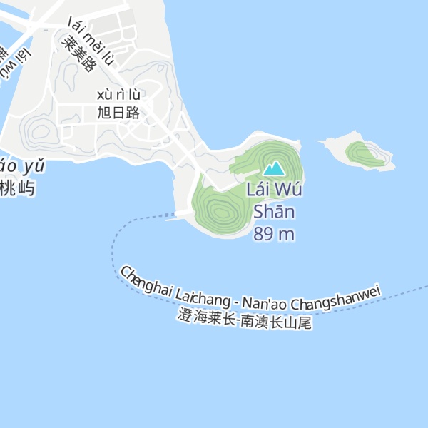 Map of Pagoda Hill