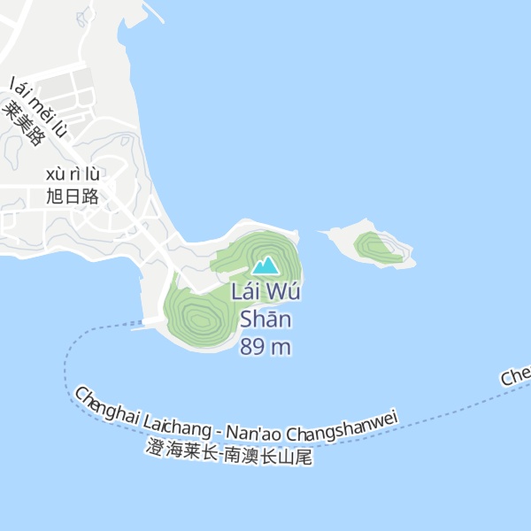 Map of Lái Wú Shān