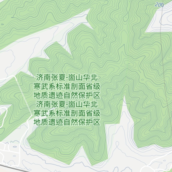 Map of Yùhuáng Shān