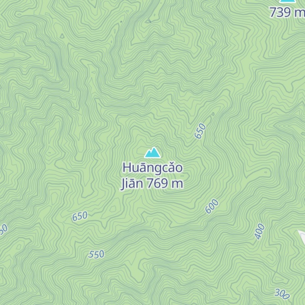 Map of Huāngcǎo Jiān