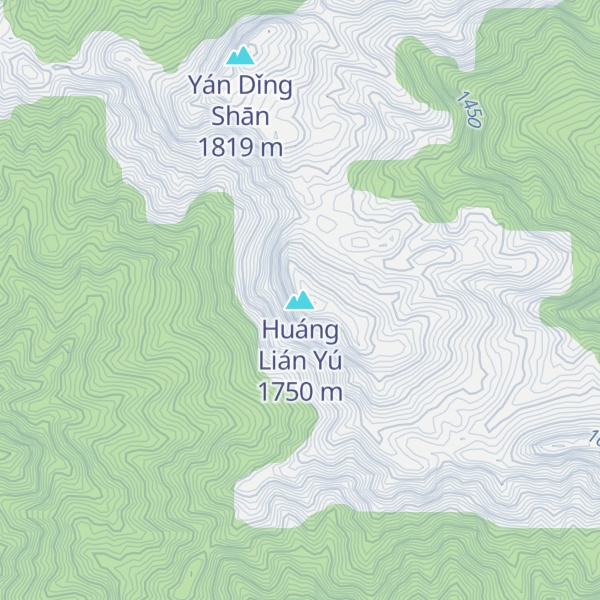 Map of Huáng Lián Yú