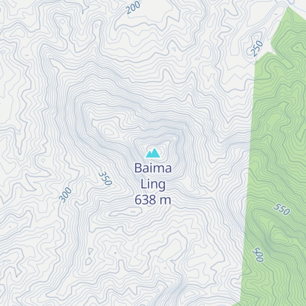 Map of Baima Ling
