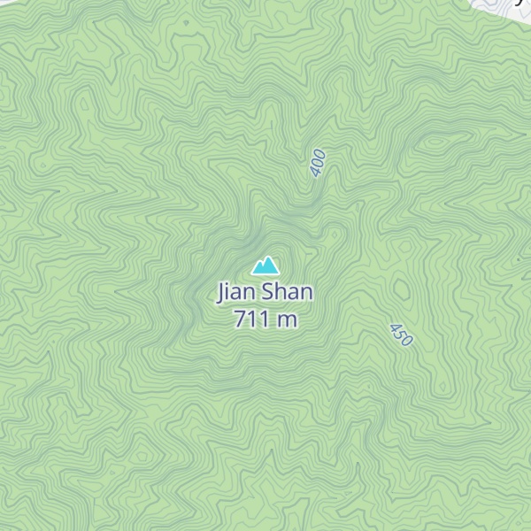 Map of Jian Shan