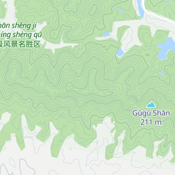 Map of Yuán Dòngshān