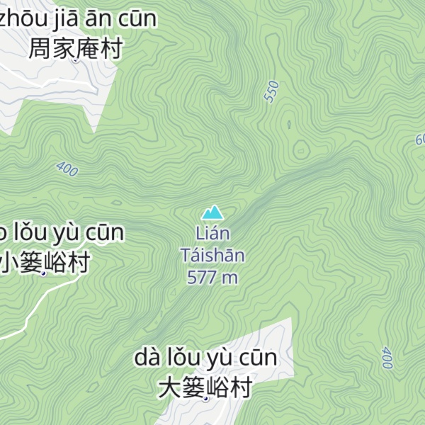 Map of Lián Táishān