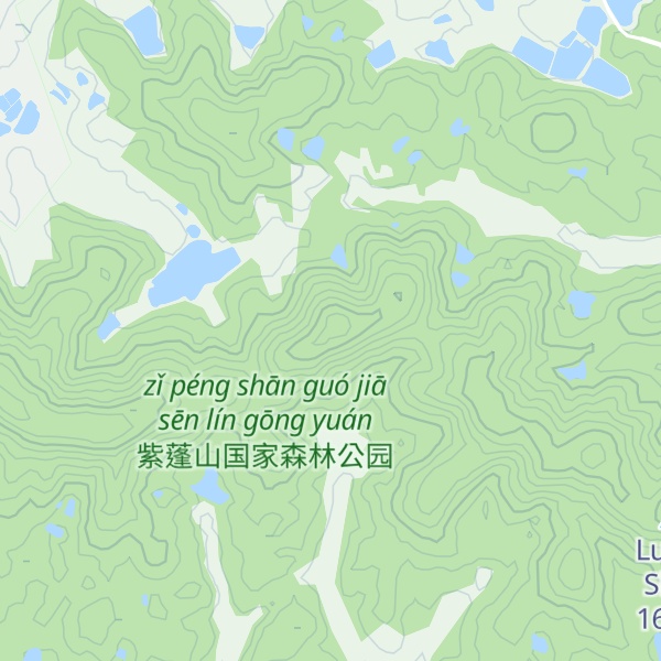 Map of Qípán Shān