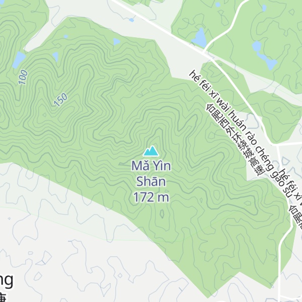 Map of Mǎ Yìn Shān