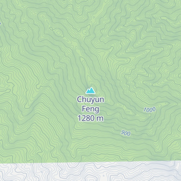 Map of Chuyun Feng