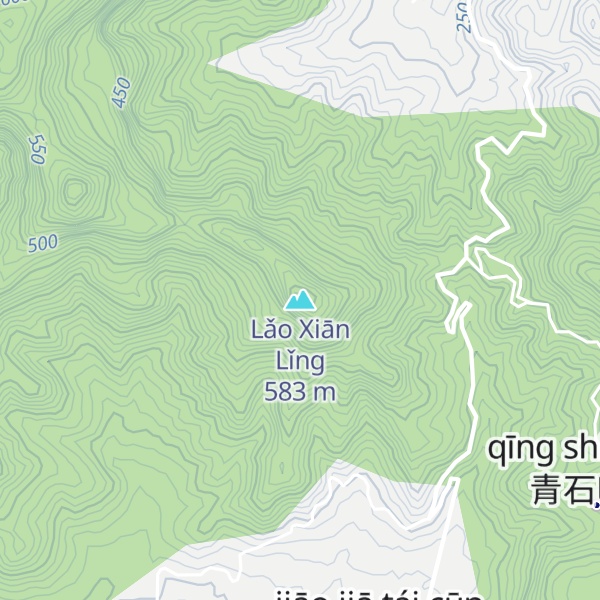 Map of Lǎo Xiān Lǐng