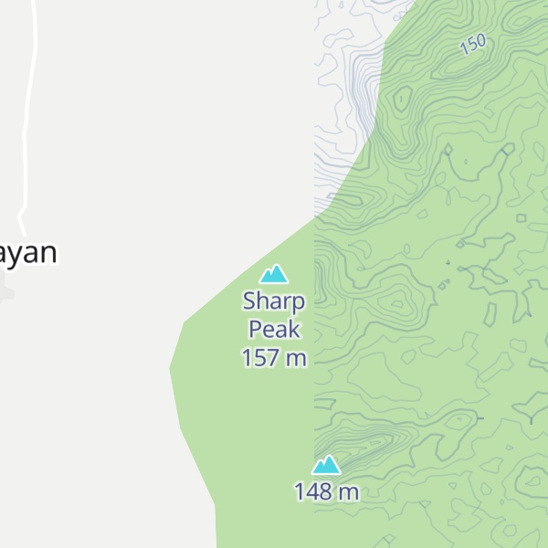 Map of Sharp Peak