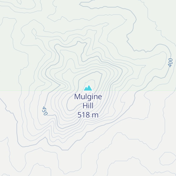 Map of Mulgine Hill
