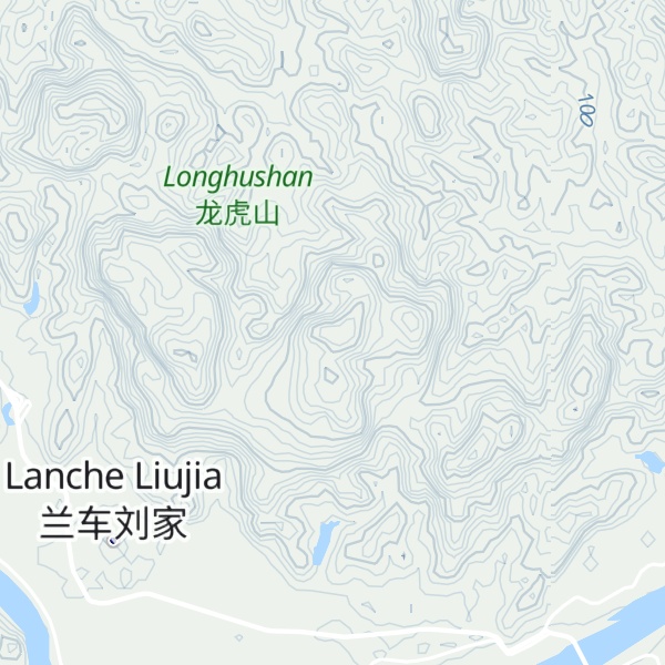 Map of Mount Longhu