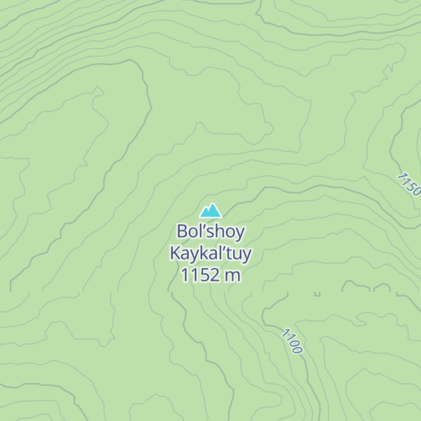 Map of Bol’shoy Kaykal’tuy